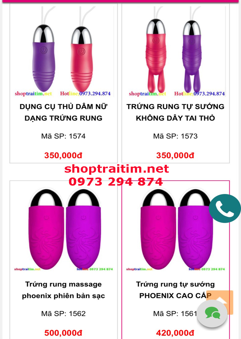 trứng rung tình yêu